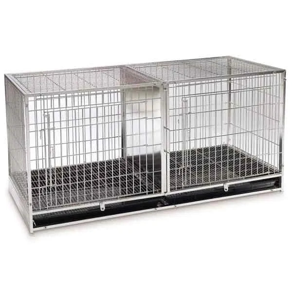 Discover the PS Modular Cage w/Plastic Tray SS